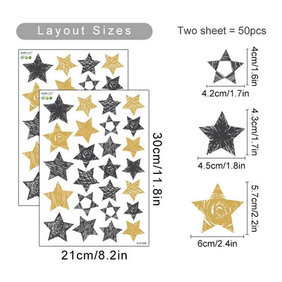 Boho Cartoon Elephant Giraffe Stars Measurement ύψος Αυτοκόλλητο τοίχου Βινυλίου Νηπιαγωγείο Ακουαρέλα Αυτοκόλλητα τοίχου Παιδικό δωμάτιο Διακόσμηση σπιτιού