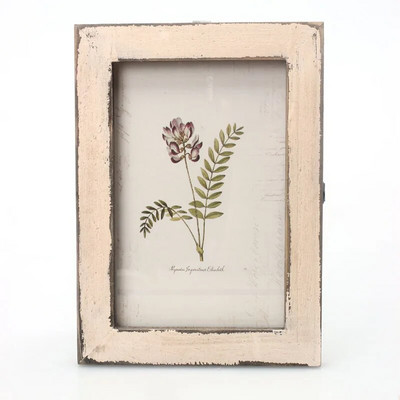 1 τμχ Μασίφ ξύλινη κορνίζα 17,6x12,6 εκ.