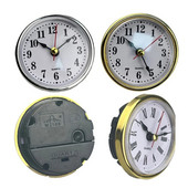 Mini Clock Insert Round Clocks Quartz Movement 2-1/2 65mm Διάμετρος Ρολόι Κεφαλή Αραβικοί Αριθμοί Χειροτεχνία DIY για το σπίτι