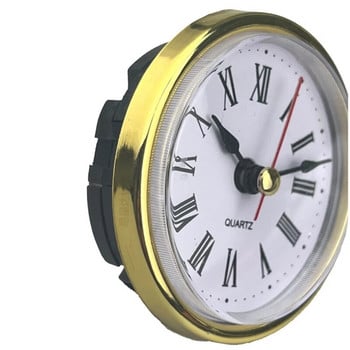 Mini Clock Insert Round Clocks Quartz Movement 2-1/2 65mm Διάμετρος Ρολόι Κεφαλή Αραβικοί Αριθμοί Χειροτεχνία DIY για το σπίτι