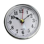 Classic Clock Craft Quartz Movement 2-1/2" (65mm) Στρογγυλά ρολόγια Κεφαλή ένθετο ρωμαϊκό αριθμό Mayitr Μικρό ρολόι Αραβικοί αριθμοί