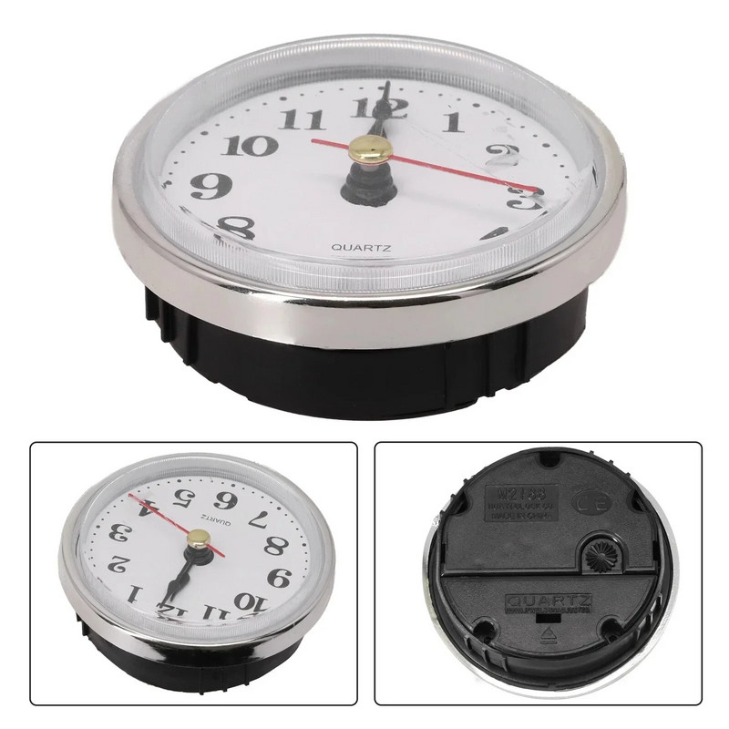 Klasszikus óra kézműves kvarc szerkezet 2-1/2" (65 mm) kerek órák fejbetét római szám Mayitr kis óra arab számok