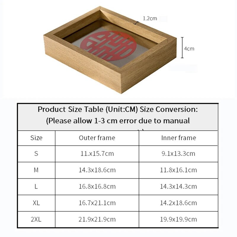Nordic képkeret átlátszó képkeretek szárított viráglevelek mintatartó Kawaii szobadekorációs káder Photo Marco De Fotos