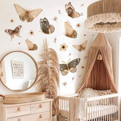 Αυτοκόλλητα τοίχου Boho Large Butterfly για Διακόσμηση Παιδικού Δωματίου Διακόσμηση Πεταλούδας Αξεσουάρ Κρεβατοκάμαρας Διακόσμηση Δωματίου Διακόσμηση Τοίχων