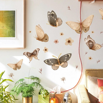 Αυτοκόλλητα τοίχου Boho Large Butterfly για Διακόσμηση Παιδικού Δωματίου Διακόσμηση Πεταλούδας Αξεσουάρ Κρεβατοκάμαρας Διακόσμηση Δωματίου Διακόσμηση Τοίχων