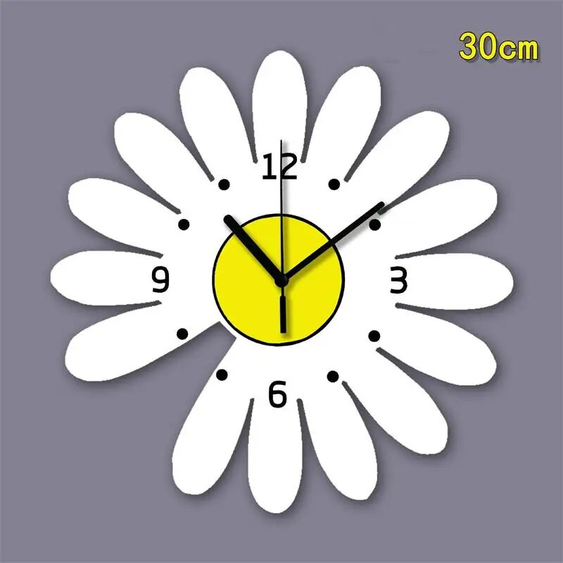 Szimuláció Évgyűrű Fa falióra Faszemcsés csendes fali függőóra óra Kávé Iroda Otthon Fali Dekorációs óra