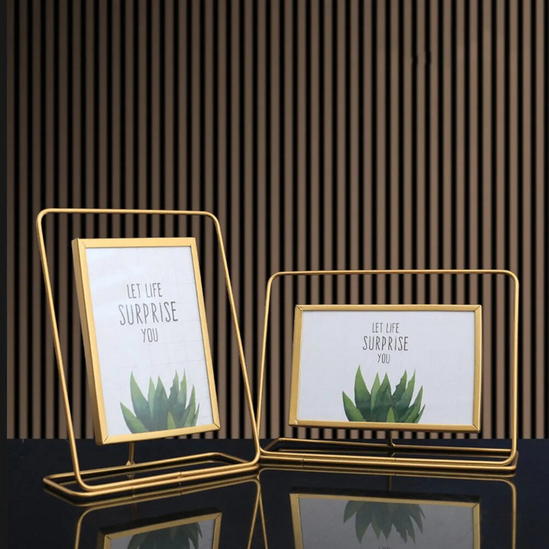 Egyszerű fém képkeret üvegborítással képkeret kollekció vaskonzol asztali képkeret képkeretek lakberendezés