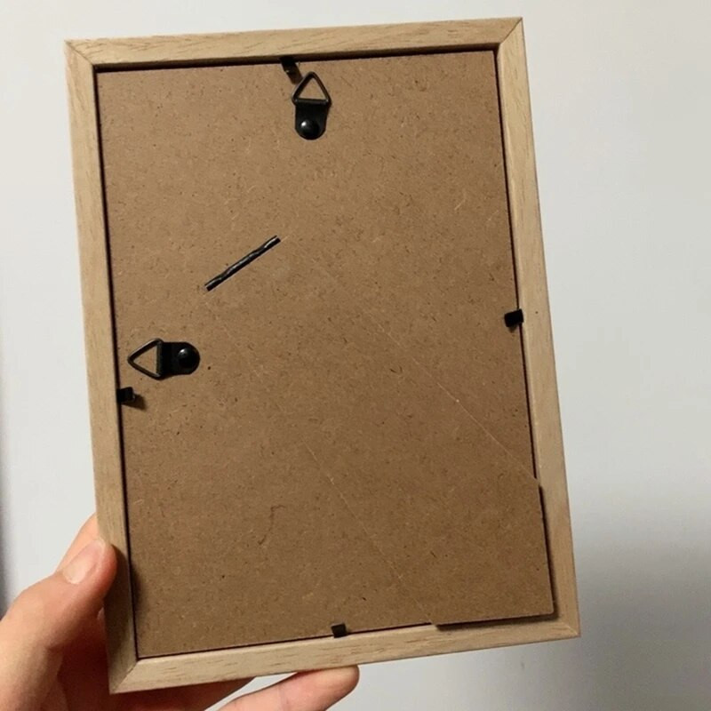 Fából készült képkeret képkeretek fali fotókártyatartó bizonyítványminta árnyékos doboz száraz virágtartó asztali dísz