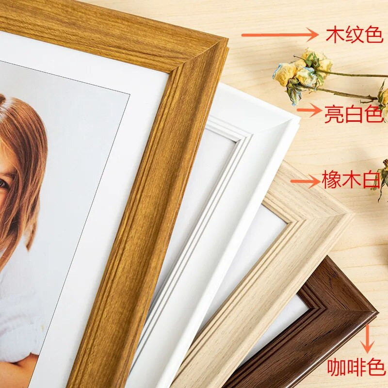 Amerikai stílusú képkeret négyzet 5/6/7/8/10/10 Kreatív falra akasztós képkeret lakberendezés