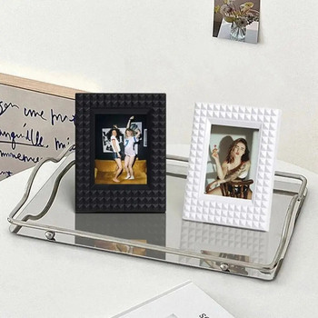 3-инчова мини фоторамка за Polaroid Picture Frame Настолна фотокарта Албум Плакат Дисплей Стойка Декорация на бюро Drop Доставка