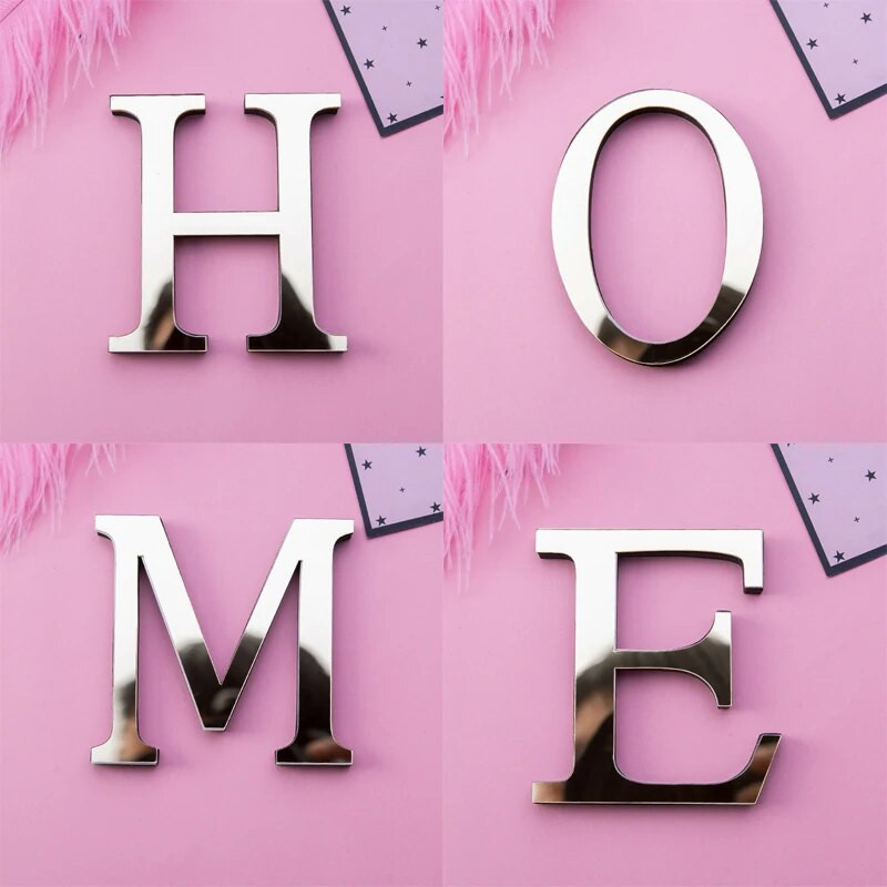 DIY Χρυσά Ακρυλικά Γράμματα 26 Αγγλικά Ανεξάρτητα Φωτάκια Αλφαβήτου Νυφικό Γάμο Διακοσμήσεις Δωματίων Χειροτεχνία Διακόσμηση σπιτιού