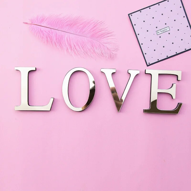 DIY Χρυσά Ακρυλικά Γράμματα 26 Αγγλικά Ανεξάρτητα Φωτάκια Αλφαβήτου Νυφικό Γάμο Διακοσμήσεις Δωματίων Χειροτεχνία Διακόσμηση σπιτιού