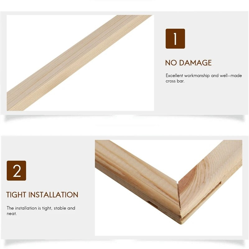 40X50 cm-es fakeret barkácsolás képkeretek, lakberendezési festményekhez, digitális gyémánt rajzfestményekhez
