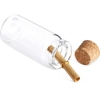 10-50 τμχ 0,5-5ml μίνι γυάλινο μπουκάλι ευχών με φελλό διάφανο δώρο ευλογίας θεραπεία τυχερών drift άδειο μικρό διακοσμητικό βάζου