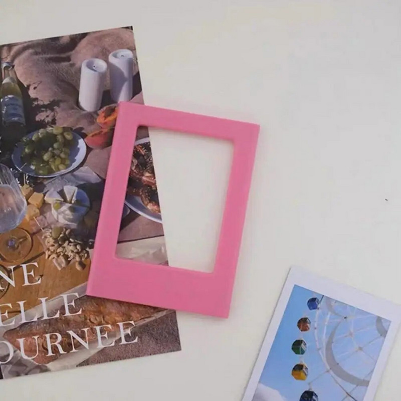 Polaroid θήκη φωτογραφιών για ψυγείο Diy μαγνητική κορνίζα φωτογραφιών Πολύχρωμες μαγνητικές κορνίζες για ψυγείο Exquisite για το σπίτι