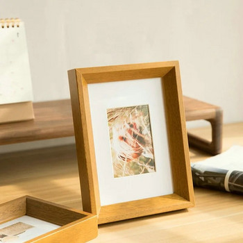 ξύλινη κορνίζα φωτογραφιών εσωτερικό μέγεθος 6 7 8 ιντσών κορνίζα διακοσμητική εικόνα κρεμαστή εικόνα, κάθε κορνίζα με 1 τμχ προσαρμοσμένη φωτογραφία