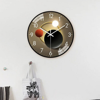 Μοντέρνο μινιμαλιστικό ρολόι τοίχου Δημιουργικό ρολόι τοίχου Διακοσμητικό τοίχου σαλονιού γραφείου Είδη σπιτιού Αυτοκόλλητο τοίχου Ρολόι