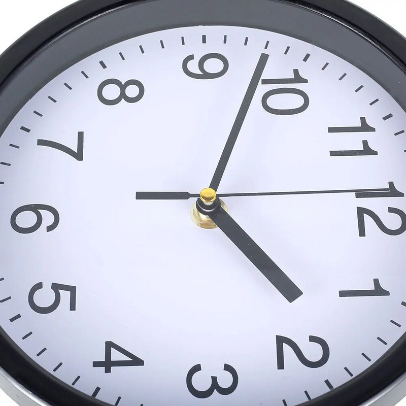 Csendes falióra Vintage csendes, kerek falióra 8 hüvelykes, elemmel működő falióra nappalihoz otthoni hálószoba konyhához