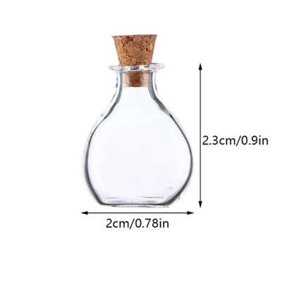 1:12 Nukumaja miniatuurne hoiupaak korkkaanega klaaspudel Mini pisike purk lillevaasid mudel Mänguasjad Nukumaja sisekujundus Juurdepääs