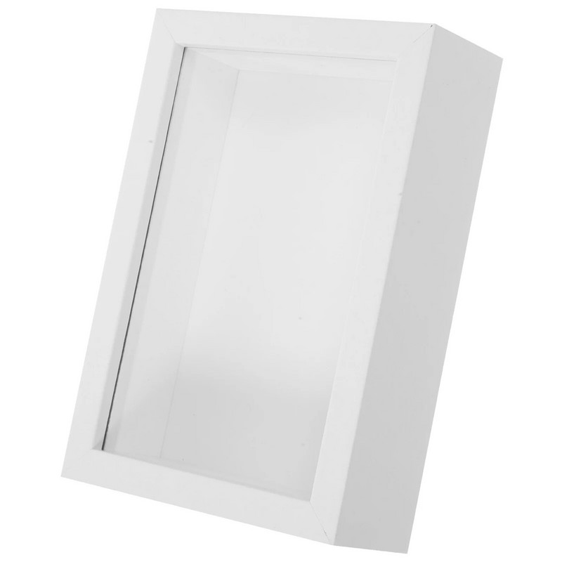 Retro ajándékok rovarvitrin tárolódoboz mintakeret kijelző fehér pillangók árnyék