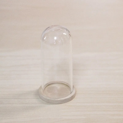 1 X Mix Size Clear Glass Dome Cover Terrarium Cloche Bell Jar με ξύλινη/φελλό/μεταλλική βάση κούκλα Παιχνίδι σπιτιού Διακόσμηση δωματίου μελέτης