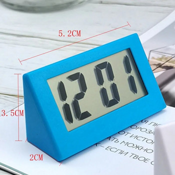 5,2*2*3,5cm Μίνι φορητό επιτραπέζιο ρολόι 12ωρης προβολής ώρας Ψηφιακό ρολόι με ημερομηνία Ηλεκτρονικό επιτραπέζιο ρολόι για μαθητή/αυτοκίνητο/υπνοδωμάτιο