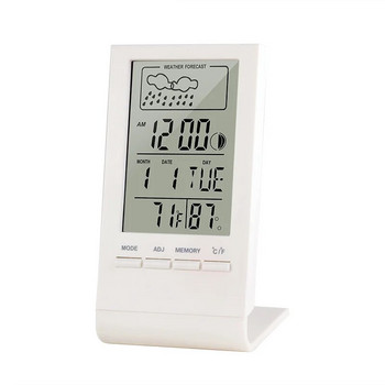 Πολυλειτουργικό Ημερολόγιο Θερμοκρασία Ψηφιακό Ξυπνητήρι Ηλεκτρονικό Ημερολόγιο Θερμόμετρο Υγρόμετρο Επιτραπέζιο ρολόι με ώρα
