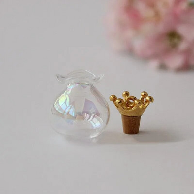1/3 τεμ. Small Drift Bottle Γυάλινα βάζα Διακοσμητικά δοχεία DIY Mini Message Vials Διακοσμητικά με καπάκι/ πώμα από φελλό Μπουκάλια Rainbow