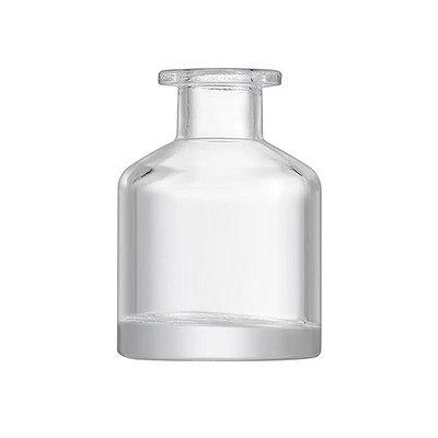 1 τεμ 50ml Δώρα για πάρτι για μπουκάλι διάχυσης αρωμάτων για το σπίτι Γυάλινο δοχείο Reed Diffuser Essential Oil Bottle Oil Diffusers Sticks