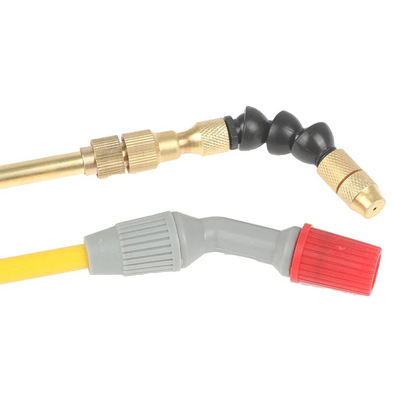 Állítható teleszkópos permetező fúvóka vízpermetező nagynyomású permetező fúvókák alumínium rozsdamentes acél műanyag réz spray