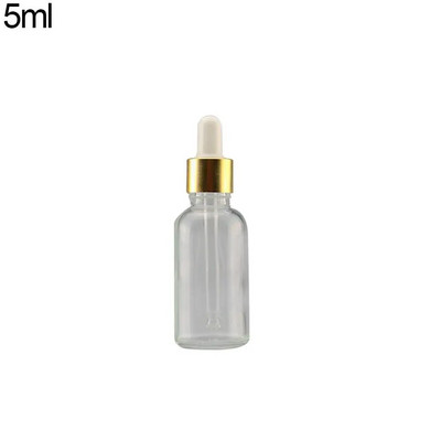 Mini 5-100 ml läbipaistev klaasreaktiiv, vedel, tühi kosmeetikapudel