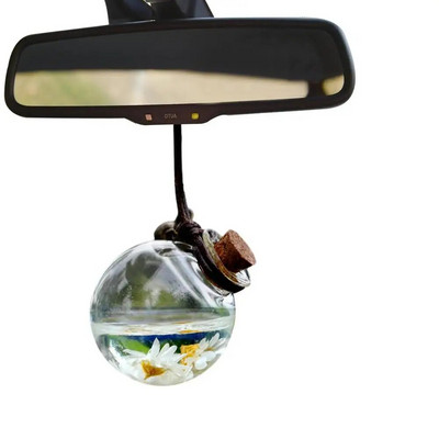 Auto õhu väljalaskeava värskendaja hajuti pudeli klamber parfüümi tühja pudeli ripats eeterlik õli auto salongi lõhn rippuv ornament