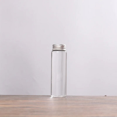 3,7cm Διάμετρος 25ml 30ml 36ml 50ml 55ml 70ml 80ml 90ml Γυάλινη φιάλη Διαφανή Φαρμακευτικά Μπουκάλια Φιαλίδιο Wishing Drifting Χονδρική