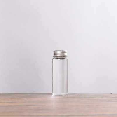 3,7cm Διάμετρος 25ml 30ml 36ml 50ml 55ml 70ml 80ml 90ml Γυάλινη φιάλη Διαφανή Φαρμακευτικά Μπουκάλια Φιαλίδιο Wishing Drifting Χονδρική