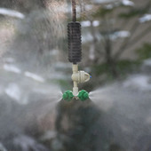 1 τεμ. Fogger Cross Misting Hanging Assembly Sprinkler Cooling Hanging Sprinkler Για Πότισμα Θερμοκηπίου Κήπου