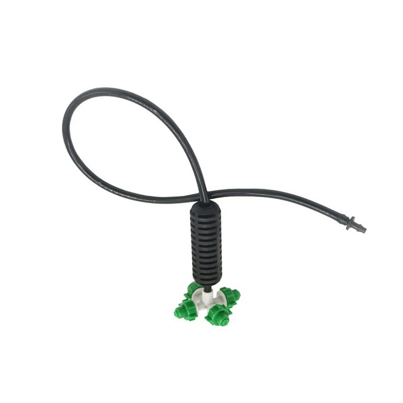 1db Fogger Cross Misting függesztő szerelvény esőztető hűtő függő sprinkler kerti üvegházi öntözéshez