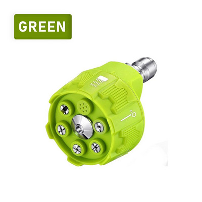 Ακροφύσια πλυντηρίου πίεσης Universal 4000 Psi 6 σε 1 Πλυντήριο υψηλής πίεσης Spray Rotation Ακροφύσιο ποτίσματος Συμβουλή Καθαρισμός κήπου