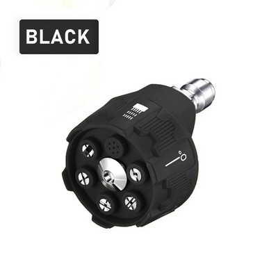 Ακροφύσια πλυντηρίου πίεσης Universal 4000 Psi 6 σε 1 Πλυντήριο υψηλής πίεσης Spray Rotation Ακροφύσιο ποτίσματος Συμβουλή Καθαρισμός κήπου
