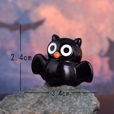 Figurine Miniature Lovely Cartoon Pumpkin Ghost Micro στολίδια τοπίων για αποκριάτικες διακοσμήσεις γραφείου σπιτιού Διακόσμηση δωματίου