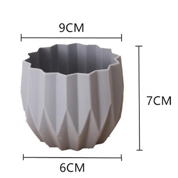 Macaron Color Неразрушима пластмасова ваза Модерна имитация на керамика Европейски стил Сватбена домашна цветна аранжировка Декорация