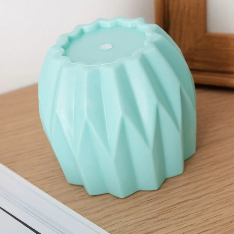 Macaron színű elpusztíthatatlan műanyag váza modern kerámia utánzat európai stílusú esküvői otthoni virágkötészeti dekoráció