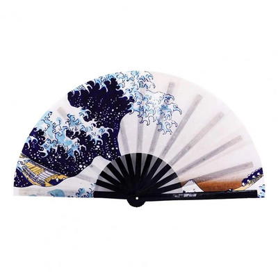 Πτυσσόμενος ανεμιστήρας Bamboo Bone Fans Πολύχρωμοι θαυμαστές Rave Ζωντανοί ανεμιστήρες χεριών μπαμπού για πάρτι χορού φεστιβάλ Διακοσμητικά δώρα για άνδρες