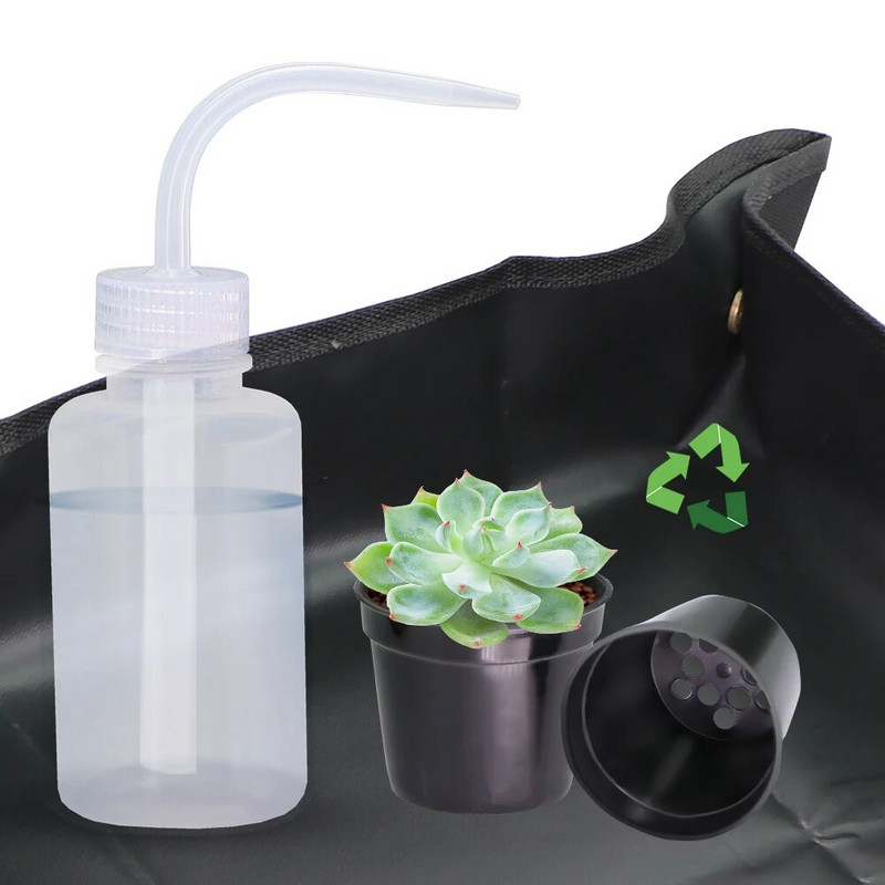 2Colors 10 db Mini műanyag kerek virágcserép óvoda otthoni irodai dekoráció zöld mesterséges finomítás ültetvény zamatos kerti szerszám