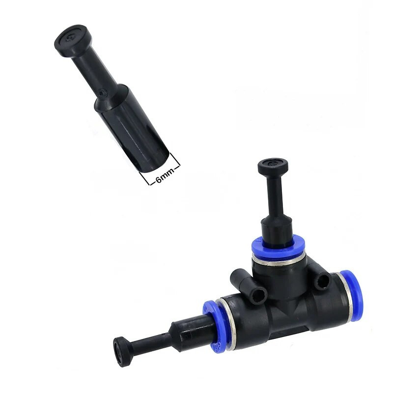 2 DB párásító fúvóka porlasztó 6 mm-es pólóval, gyorscsatlakozással