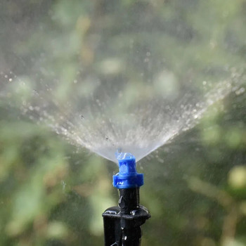 90/180/360 Μοίρες Άρδευση Refraction Water Mist Sprinkler Nozzle With 15cm Support Σύνδεση Ακροφύσιο Ομίχλης Ψεκαστήρας 10τμχ