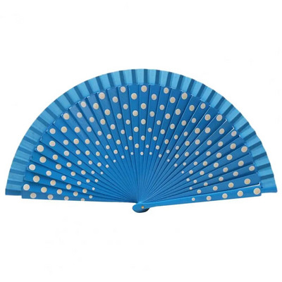 Sulankstomas vėduoklis Antikiniai Dvipusiai šokantys gerbėjai Amatai Dovana Šokiai Rankomis dažytas medis Ispanijos rankų ventiliatoriaus vakarėlio reikmenys