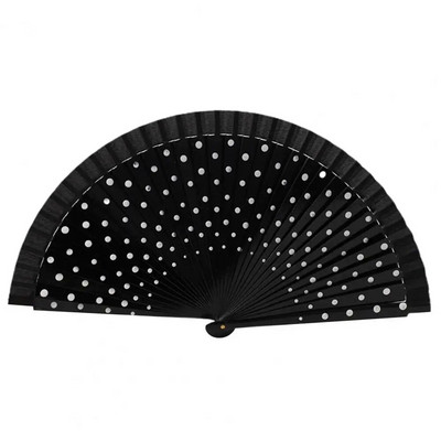 Sulankstomas vėduoklis Antikiniai Dvipusiai šokantys gerbėjai Amatai Dovana Šokiai Rankomis dažytas medis Ispanijos rankų ventiliatoriaus vakarėlio reikmenys