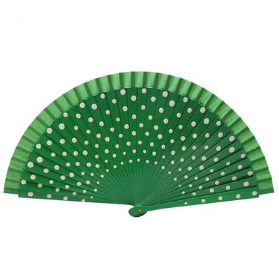 Sulankstomas vėduoklis Antikiniai Dvipusiai šokantys gerbėjai Amatai Dovana Šokiai Rankomis dažytas medis Ispanijos rankų ventiliatoriaus vakarėlio reikmenys