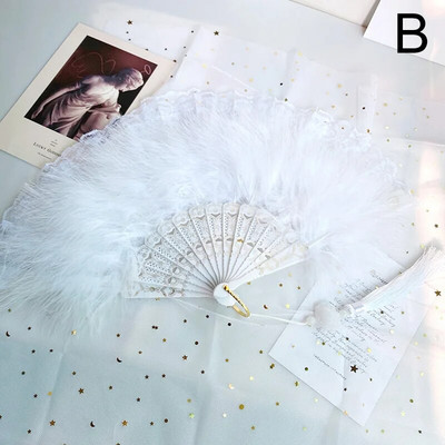 Πτυσσόμενος ανεμιστήρας Lolita Sweet Fairy Girl Dark Gothic Court Dance Hand Fan Art Crafts Δώρο ντεκόρ για πάρτι γάμου