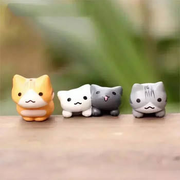 1/3/5 τεμ. Cartoon Lucky Cat Home Garden Bonsai Διακοσμήσεις Μινιατούρες Δώρο Lovely Micro Landscape Kitten Miniature Craft